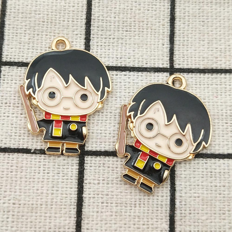 10 komada emajliranog crtanog šarma Nakit Dodaci Naušnica Privjesak Narukvica Ogrlica Čarmovi Diy zanatski pribor