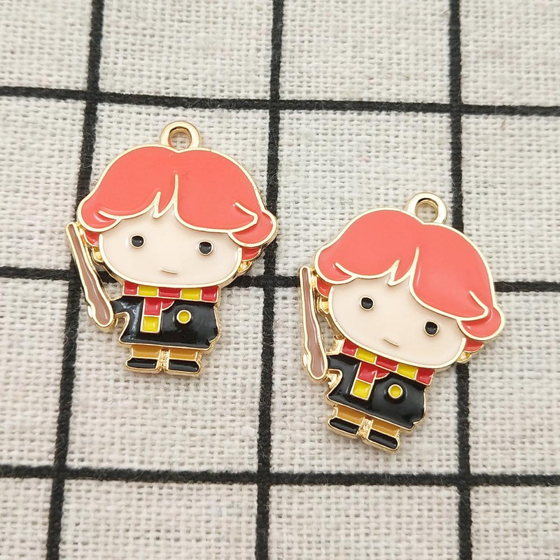 10 komada emajliranog crtanog šarma Nakit Dodaci Naušnica Privjesak Narukvica Ogrlica Čarmovi Diy zanatski pribor