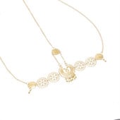 Epocă etnică grecească pentru frunte lanț pentru cap de culoare auriu argintiu caciulă de flori sculptate cu goluri tribale accesorii pentru păr de mireasă bijuterii