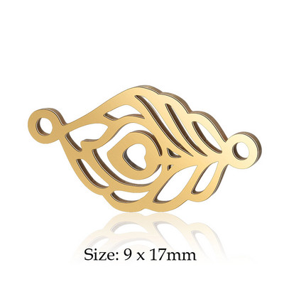 5 tk/partii roostevabast terasest Yin Yang diy käevõru valmistamine pistikute võlu hulgimüük päikese OM pistikute ripats ehete jaoks