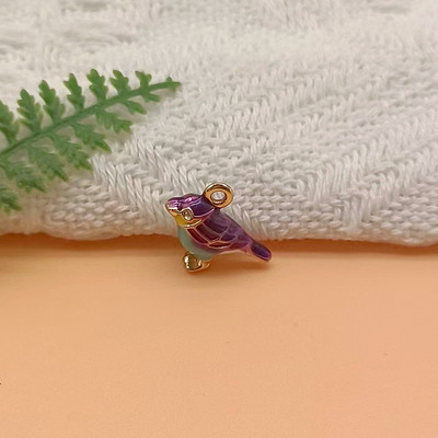10db/csomag 14*17mm 3D Cute Madárzománc Charms Csatlakozó illik Nyaklánc karkötő DIY Divat Ékszer Kiegészítő