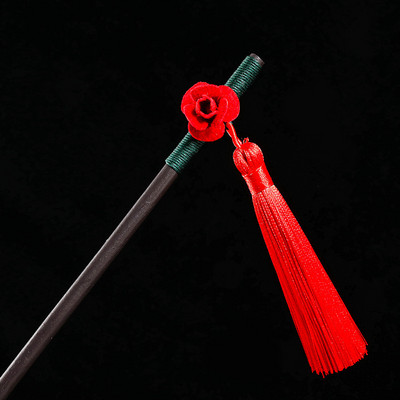 Vintage puidust lilleline juuksenõel naistele Antiikne juuksepulk tüdrukutele juukseklambrite kostüüm Hiina juukseaksessuaarid juuksenõelad заколки