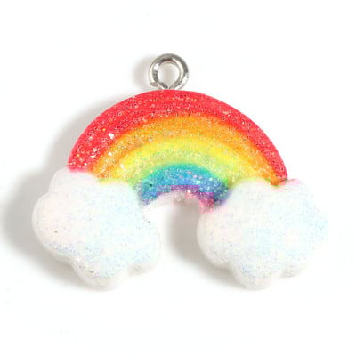 10 kom Smola Vremenska zbirka Privjesak Privjesak Svjetlucavi Privjesak duginih boja Privjesak za izradu ogrlice Narukvica Naušnice DIY nalazi