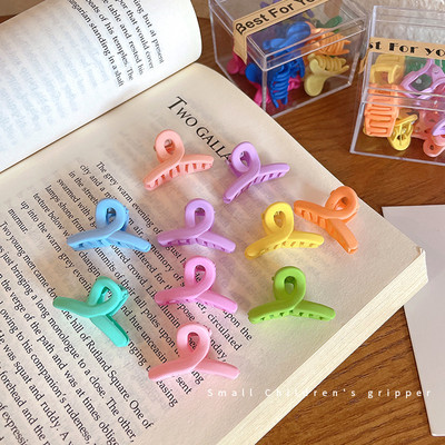 10db/dobozos mini cukorka színes kis markolatcsipesz Aranyos oldalsó csíptetős frufru Clip Broken Hair Clip Hajkiegészítők