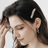 Naiste kristallist juuksenõel, läikiv kivist juukseklambrid, lehed juukseklambrid, mood juukseklamber Barrette, tüdrukute pea ehted, juuste aksessuaarid