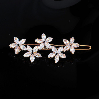 Naiste kristallist juuksenõel, läikiv kivist juukseklambrid, lehed juukseklambrid, mood juukseklamber Barrette, tüdrukute pea ehted, juuste aksessuaarid