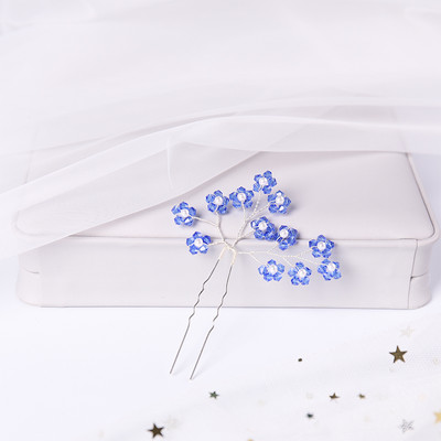 Μόδα Μαύρα Μπλε Κόκκινο Πράσινο Χρώμα Χτένες Μαλλιών Ειδικά Κρυστάλλινα Χειροποίητα Αξεσουάρ Μαλλιά Γάμου Bomicia Νυφικά Γυναικεία Κοσμήματα