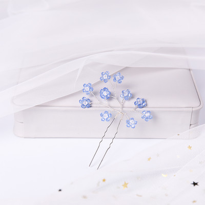 Μόδα Μαύρα Μπλε Κόκκινο Πράσινο Χρώμα Χτένες Μαλλιών Ειδικά Κρυστάλλινα Χειροποίητα Αξεσουάρ Μαλλιά Γάμου Bomicia Νυφικά Γυναικεία Κοσμήματα