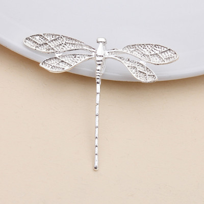 10 buc/lot 36x43mm din aliaj libelulă pandantiv retro colier brelocuri pentru bijuterii DIY accesorii brățări descoperiri lucrate manual