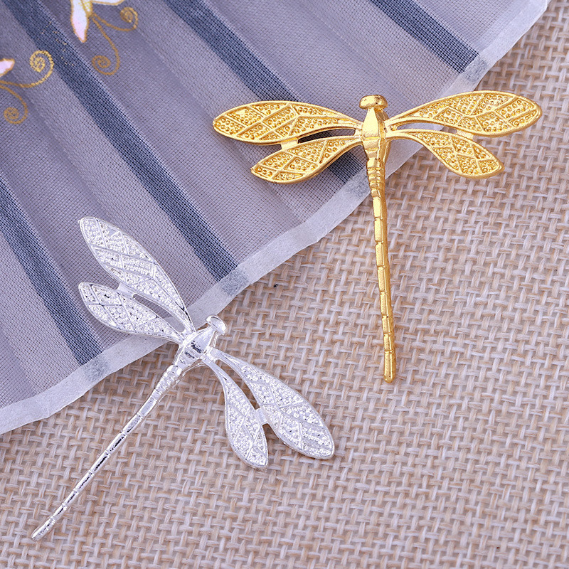 10 buc/lot 36x43mm din aliaj libelulă pandantiv retro colier brelocuri pentru bijuterii DIY accesorii brățări descoperiri lucrate manual