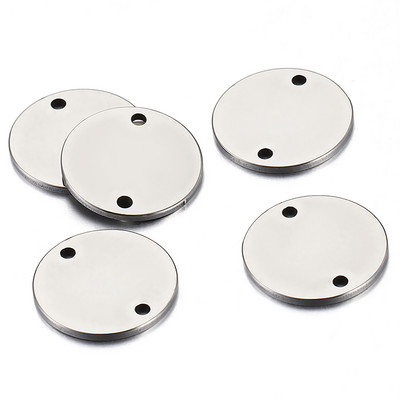 10 vnt Auksinių nerūdijančio plieno apvalių pakabukų pakabučiai 10 12 mm karoliukų papuošalams gaminti karoliai apyrankės jungtys „pasidaryk pats“ priedai