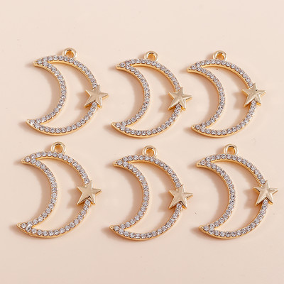 4 buc. Brelocuri excelente de cristal pentru ochi rele Pandantive de coliere, brățări, cercei, artizanat, artizanat, accesorii pentru bijuterii