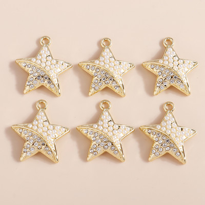 4 buc. Brelocuri excelente de cristal pentru ochi rele Pandantive de coliere, brățări, cercei, artizanat, artizanat, accesorii pentru bijuterii