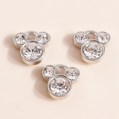 10 бр. 27*20 мм блестящи талисмани от кристална звезда за обеци, изработка на гривни, аксесоари, висулки, колие, ключодържател, изработка на бижута Направи си сам