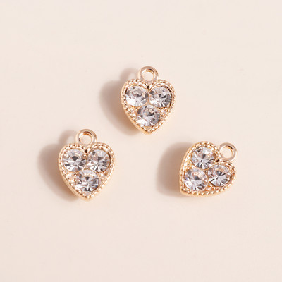 10 бр. 27*20 мм блестящи талисмани от кристална звезда за обеци, изработка на гривни, аксесоари, висулки, колие, ключодържател, изработка на бижута Направи си сам