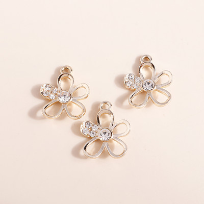 10 бр. 27*20 мм блестящи талисмани от кристална звезда за обеци, изработка на гривни, аксесоари, висулки, колие, ключодържател, изработка на бижута Направи си сам