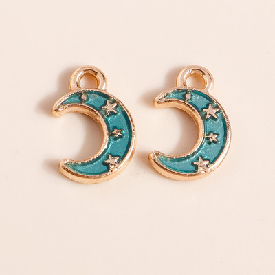 10 buc 13x13mm stele emailat pandantive bijuterii pentru farmece DIY confectionare bratari Crafting cercei coliere margele accesorii