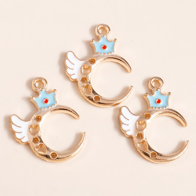 10 buc 13x13mm stele emailat pandantive bijuterii pentru farmece DIY confectionare bratari Crafting cercei coliere margele accesorii