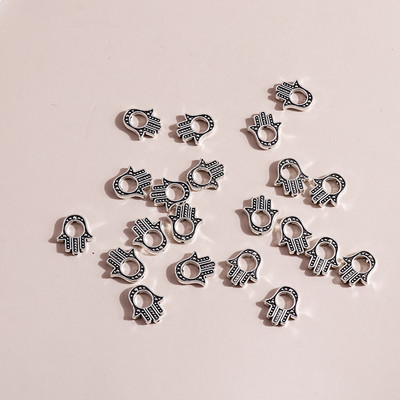 20vnt 9*39mm Helovino skeleto pakabukai kaklo papuošalams auskarams gaminti aksesuarai kaukolės pakabukai, skirti pasidaryk pats papuošalams gaminti