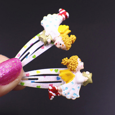 Mermaid Angel Girl Stars Bobis Pin Moterims Mielas Saldus žavesys Linksmi Klipai Estetinės tendencijos Plaukų aksesuarai Išskirtinės dovanos