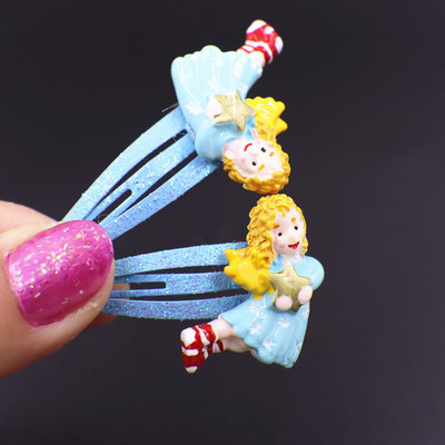 Mermaid Angel Girl Stars Bobis Pin Moterims Mielas Saldus žavesys Linksmi Klipai Estetinės tendencijos Plaukų aksesuarai Išskirtinės dovanos