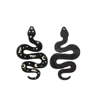 10 τμχ Magic Snake Charms Ακρυλικό Creative Halloween For Earring Κρεμαστό κολιέ με μπρελόκ
