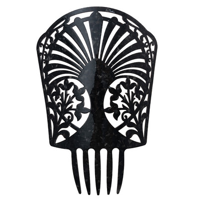 Vintage magas hajfésűk Színes acetát hajkiegészítők Faux teknőspáncél Hajcsattok Flamenco fejdíszek Női ékszer ajándék