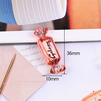 10 τμχ Cute Chocalate Candy Charms για βραχιόλια Κολιέ Σκουλαρίκι Κοσμήματα Κατασκευή Flatback Cabochon Floating Charm μενταγιόν C364