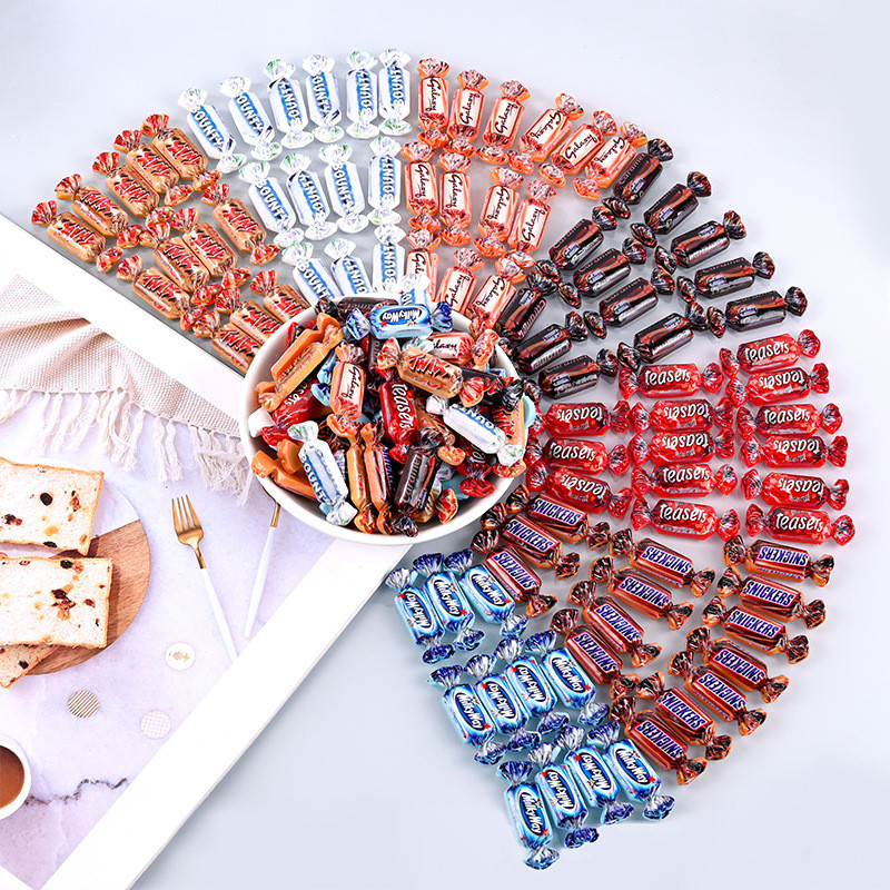 10 τμχ Cute Chocalate Candy Charms για βραχιόλια Κολιέ Σκουλαρίκι Κοσμήματα Κατασκευή Flatback Cabochon Floating Charm μενταγιόν C364