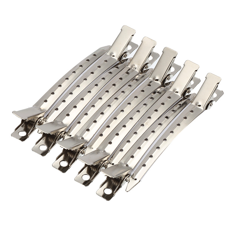 10/12 DB Professzionális sminkkapocs szalon fodrász női hajlítás nélküli hajkapcsok göndör hajcsat gyűrődésmentes hajtű-formázó eszköz