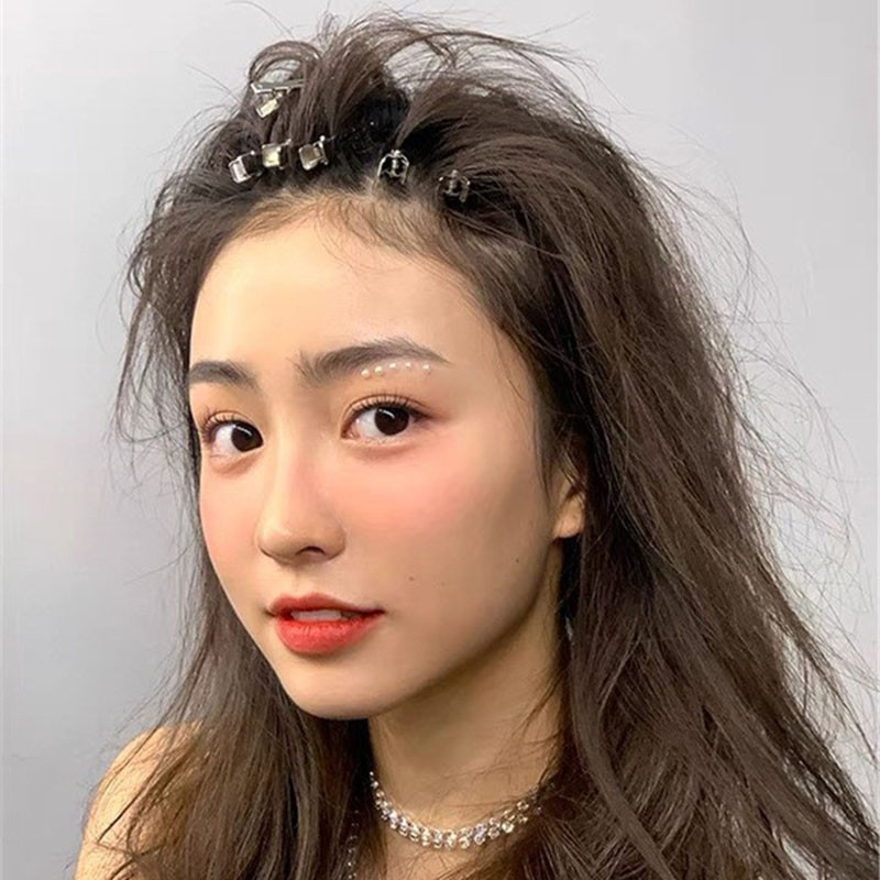 10/12 DB Professzionális sminkkapocs szalon fodrász női hajlítás nélküli hajkapcsok göndör hajcsat gyűrődésmentes hajtű-formázó eszköz