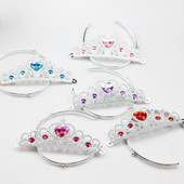 5 komada dječje tijare, pokrivala za glavu, slatke princezine krune, traka za kosu, ukrasa za djevojčice, dječja traka za glavu, dodaci