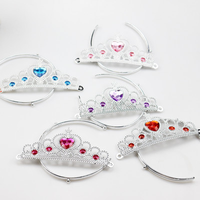 5 komada dječje tijare, pokrivala za glavu, slatke princezine krune, traka za kosu, ukrasa za djevojčice, dječja traka za glavu, dodaci
