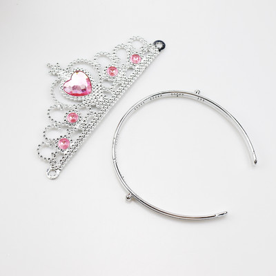 5 komada dječje tijare, pokrivala za glavu, slatke princezine krune, traka za kosu, ukrasa za djevojčice, dječja traka za glavu, dodaci