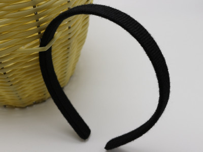 6 mišrių spalvų aksominis audinys, padengtas Alice plaukų juosta, 15 mm plaukų aksesuaras