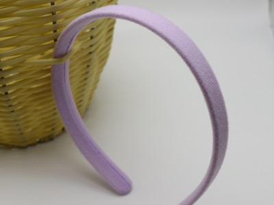 6 mišrių spalvų aksominis audinys, padengtas Alice plaukų juosta, 15 mm plaukų aksesuaras