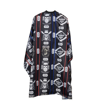 Juuksuri riide muster Juuste lõikamine veekindel riie Salong Barber Cape Professionaalne juuksuristiil Retro juuksuri riie