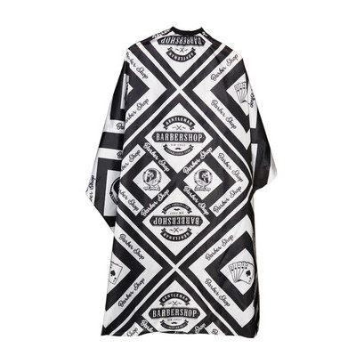 Juuksuri riide muster Juuste lõikamine veekindel riie Salong Barber Cape Professionaalne juuksuristiil Retro juuksuri riie