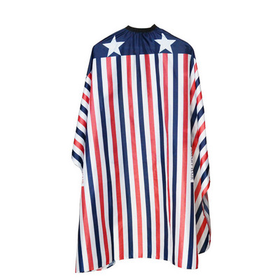 Juuksuri riide muster Juuste lõikamine veekindel riie Salong Barber Cape Professionaalne juuksuristiil Retro juuksuri riie