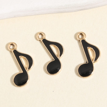 10 τμχ Mix Funny Enamel Guitar Keyboard Charms Μουσικά όργανα Κρεμαστό Fit Κοσμήματα DIY Κατασκευή Χειροποίητα Μουσικά Αξεσουάρ