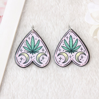 10Pcs Leaf Charms Acrylic Butterfly Perfume Bottle Heart Bag Jewlery Findings for Earring Necklace Diy Making