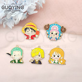 10 kom legura Drip šarm klasični crtani anime lik naušnica privjesak DIY privjesak narukvica privjesak nakit dodaci