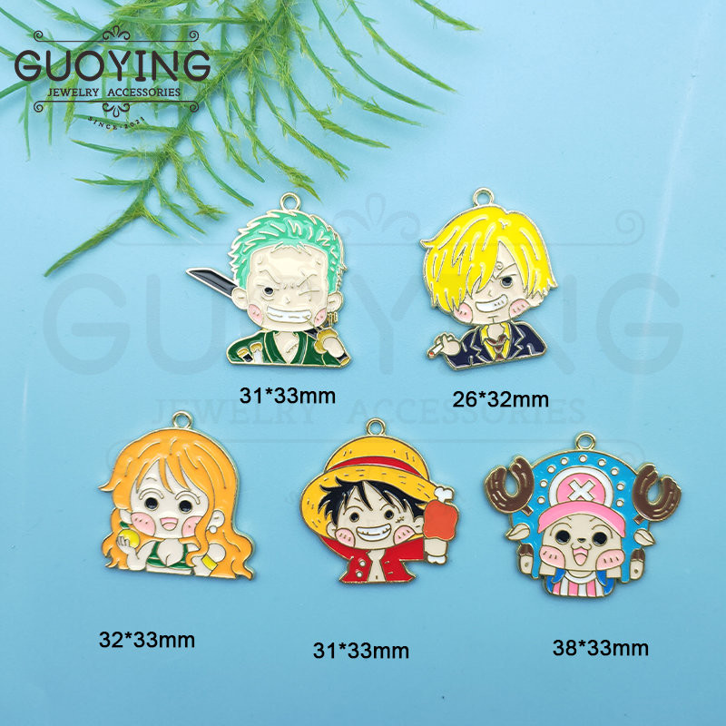 10 kom legura Drip šarm klasični crtani anime lik naušnica privjesak DIY privjesak narukvica privjesak nakit dodaci