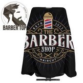 2023 Нова бръснарска кърпа за подстригване Водоустойчива салонна рокля Регулируемо затваряне Фризьорска престилка Антистатични фризьорски пелерини