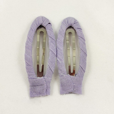 Egyszerű többszínű sifonfonal flanel bobby pin női esztétika lányos édes csíptetős koreai divatos hajkiegészítők új