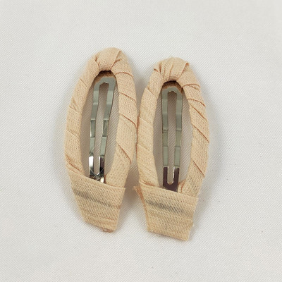 Egyszerű többszínű sifonfonal flanel bobby pin női esztétika lányos édes csíptetős koreai divatos hajkiegészítők új