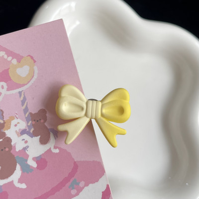 Koreai fokozatos színes masnival ellátott mini hajtű nőknek. Édes, aranyos, csajos, báj hajcsat Esztétikus divat Hajkiegészítők Ajándék