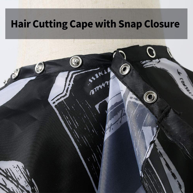 140*115cm plaukų kirpimas Neperšlampamas audinys salonas Kirpėjas Cape Kirpykla Kirpykla Prijuostė Plaukų kirpimas Pelurai