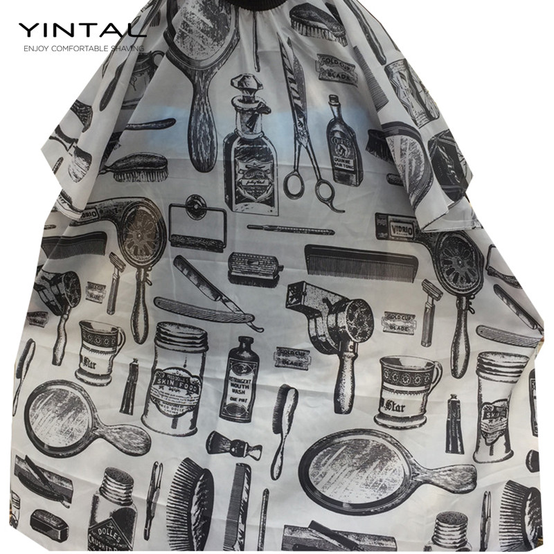 140*115cm plaukų kirpimas Neperšlampamas audinys salonas Kirpėjas Cape Kirpykla Kirpykla Prijuostė Plaukų kirpimas Pelurai