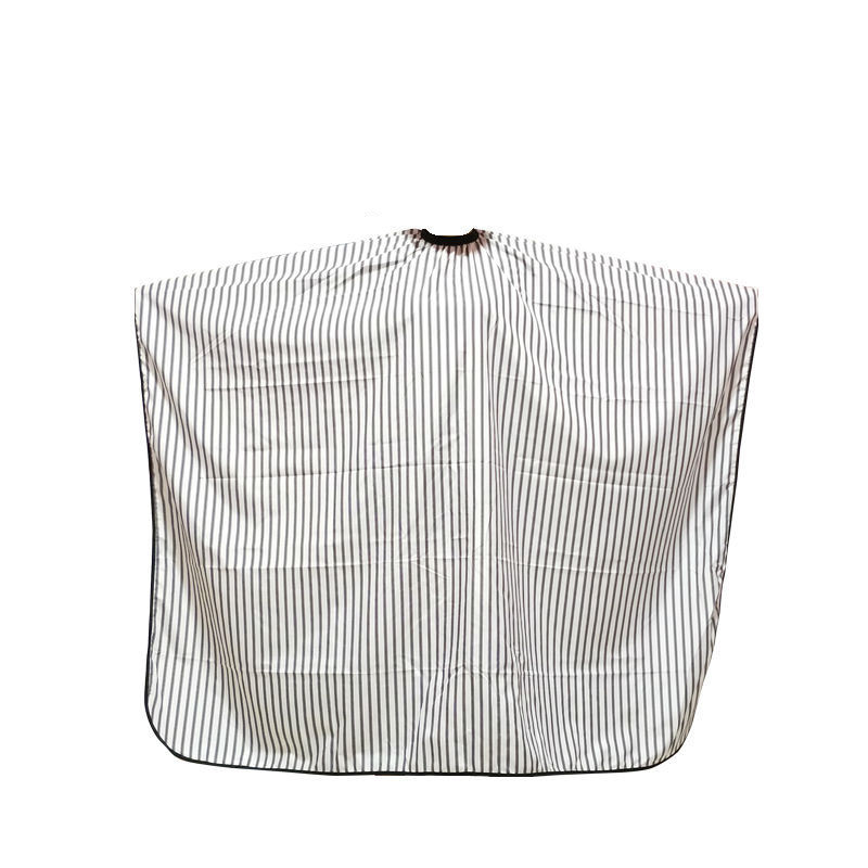 Prilagodljiva crno-bijela pruga Visokokvalitetna frizura Frizerska brijačka tkanina Vodootporna haljina Frizerski/brijački ogrtač